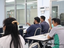 ถาม - ตอบคำถามระหว่างการฝึกอบรม