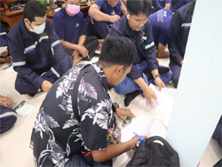 ทดสอบความรู้ก่อน และหลังการฝึกอบรม