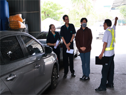 ครูฝึกสรุปผลการตรวจประเมินพร้อมให้คำแนะนำเพิ่มเติม