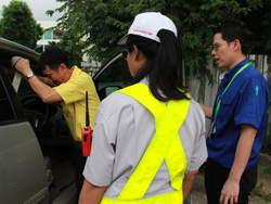 การตรวจสอบความปลอดภัยภายในตัวรถ