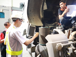 การตรวจสอบระบบกรองอากาศรถบรรทุกและการบำรุงรักษา