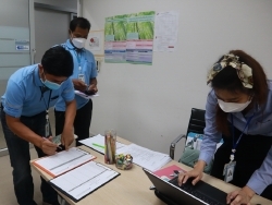 ลงทะเบียนรับเอกสารประกอบการฝึกอบรม