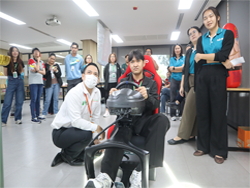 จำลองสถานการณ์ขับรถในขณะมึนเมา