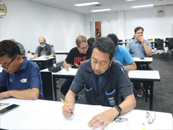 ทดสอบความรู้ก่อน และหลังการฝึกอบรม