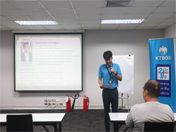 กล่าวต้อนรับพร้อมแนะนำวิทยากรและกิจกรรมฝึกอบรม