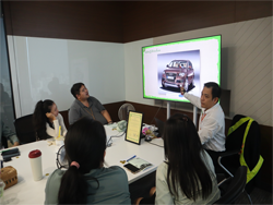 การตรวจสอบความปลอดภัยรอบตัวรถด้วยกระบวนการ KYT