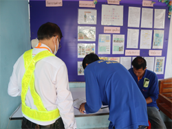 ลงทะเบียนรับเอกสารประกอบการฝึกอบรม