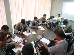 ทดสอบความรู้ก่อน และหลังการฝึกอบรม