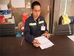 ลงทะเบียนรับเอกสารประกอบการฝึกอบรม