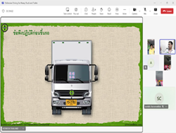 การตรวจสอบความปลอดภัยรอบตัวรถด้วยกระบวนการ KYT