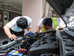 การตรวจสอบ และบำรุงรักษารถยนต์เบื้องต้น vehicle-inspection