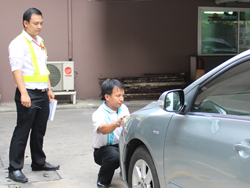ฝึก และประเมินทักษะการตรวจสอบ และเตรียมความพร้อมของยานพาหนะก่อนการเดินทาง Pre-Trip Inspection and Basic Maintenance