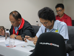 ลงทะเบียนรับเอกสารประกอบการฝึกอบรม