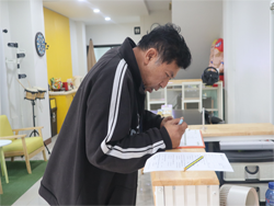 ลงทะเบียนรับเอกสารประกอบการฝึกอบรม