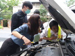 ปฏิบัติการตรวจสอบ และบำรุงรักษายานพาหนะเบื้องต้นประจำวัน Daily Inspection