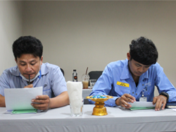 ลงทะเบียนทดสอบความรู้ก่อน และหลังการฝึกอบรม