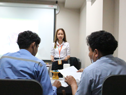 กล่าวต้อนรับพร้อมแนะนำวิทยากร และกิจกรรมฝึกอบรม