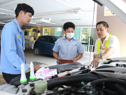 ปฏิบัติการตรวจสอบ และเตรียมความพร้อมของยานพาหนะ