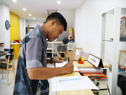 ลงทะเบียนรับเอกสารประกอบการฝึกอบรม