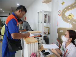 ลงทะเบียนรับเอกสารประกอบการฝึกอบรม