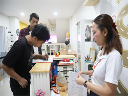 ลงทะเบียนรับเอกสารประกอบการฝึกอบรม