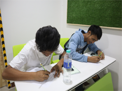 ลงทะเบียนรับเอกสารประกอบการฝึกอบรม