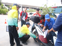 การตรวจสอบ และการเตรียมความพร้อมของยานพาหนะ