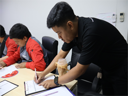 ลงทะเบียนรับเอกสารประกอบการฝึกอบรม
