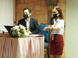 กล่าวต้อนรับพร้อมแนะนำวิทยากร และกิจกรรมฝึกอบรม