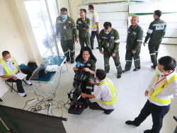 ฝึกและทดสอบปฏิกิริยาการตอบสนองในสถานการณ์ฉุกเฉินด้วยเครื่องจำลองสถานการณ์