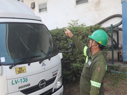 การตรวจสอบความปลอดภัยรอบตัวรถ