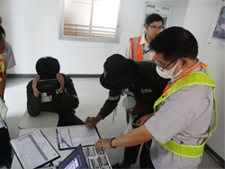 ลงทะเบียนรับเอกสารประกอบการฝึกอบรม