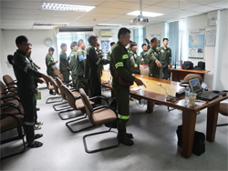 การตรวจสอบความปลอดภัยรอบตัวรถด้วยกระบวนการ KYT		