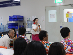 กล่าวต้อนรับพร้อมแนะนำวิทยากร และกิจกรรมฝึกอบรม