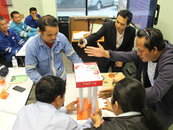ทดสอบการรองรับน้ำหนัก และการกระจายน้ำหนักบรรทุก