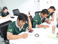 ทดสอบความรู้ก่อน และหลังการฝึกอบรม