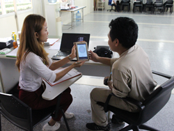 ประเมินการมองเห็นแสงและสีแบบระเอียด Vision Screening