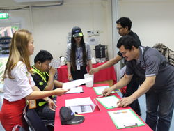ลงทะเบียนรับเอกสารประกอบการฝึกอบรม