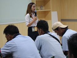 กล่าวต้อนรับพร้อมแนะนำวิทยากร และกิจกรรมฝึกอบรม
