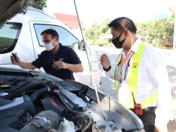 ฝึก และประเมินทักษะการเตรียมความพร้อมของยานพาหนะ
