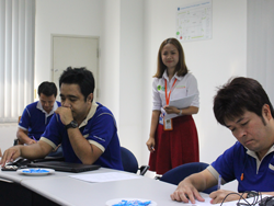 ลงทะเบียนทดสอบความรู้ก่อน และหลังการฝึกอบรม