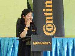 ผู้แทนหน่วยงานคอนติเนนทอล กล่าวต้อนรับพร้อมแนะนำทีมวิทยากร