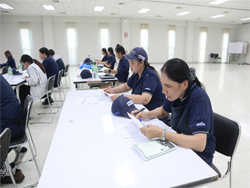 ลงทะเบียนรับเอกสารประกอบการฝึกอบรม