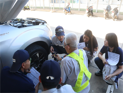 การตรวจสอบสภาพยาง และระบบรองรับน้ำหนัก