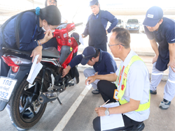 การตรวจสอบ และเตรียมความพร้อมของยานพาหนะประจำวัน