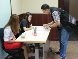 ลงทะเบียนรับเอกสารประกอบการฝึกอบรม