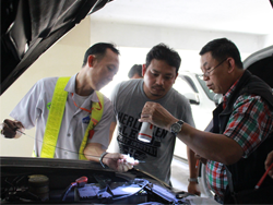 การตรวจสอบ และเตรียมความพร้อมของยานพาหนะก่อนการเดินทาง Pre-Trip Inspection