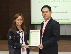 ขอขอบคุณหน่วยงาน และผู้บริหาร Hino Motor ที่ให้การสนับสนุน