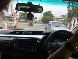 ฝึก และประเมินทักษะการขับรถเชิงป้องกันอุบัติเหตุบนถนนจริง On Road Evaluate with Instructor