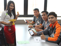 ขอขอบคุณที่ร่วมสร้างวัฒนะธรรมงานบริการที่มีประสิทธิภาพไปด้วยกัน